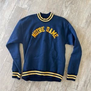 Vintage Champion Notre Dame Crewneck Sweatshirt